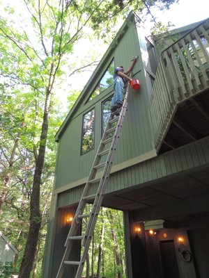 The Old Man does the high places.