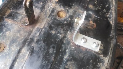 The seat pan needed repair