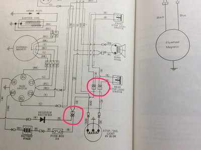 Sample photo of Ace 100 wiring diagram