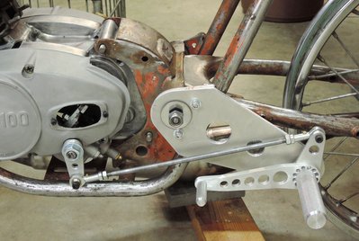 Rearset shift assembly