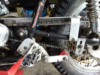 chain guard and tensioner