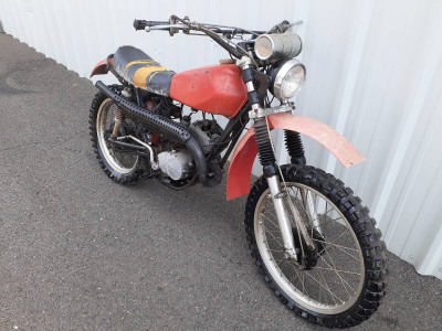 1976 Wombat 125 the day I bought her