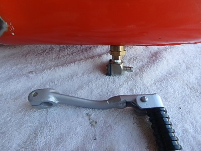 folding shift lever