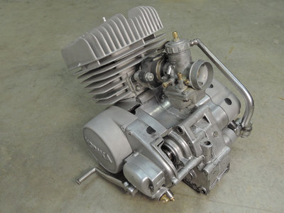 Engine with total rebuild