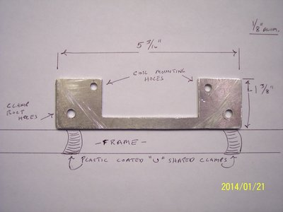 Coil mounting bracket